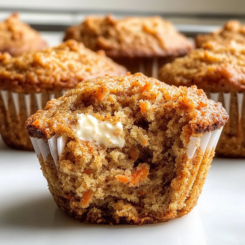 Gluten Free Carrot Cake Muffins