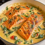 Gluten-Free Creamy Tuscan Salmon