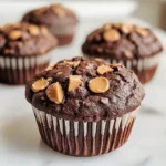 Gluten Free Flourless Chocolate Peanut Butter Muffins