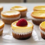gluten-free mini cheesecakes
