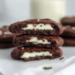gluten-free mint brownie cookies