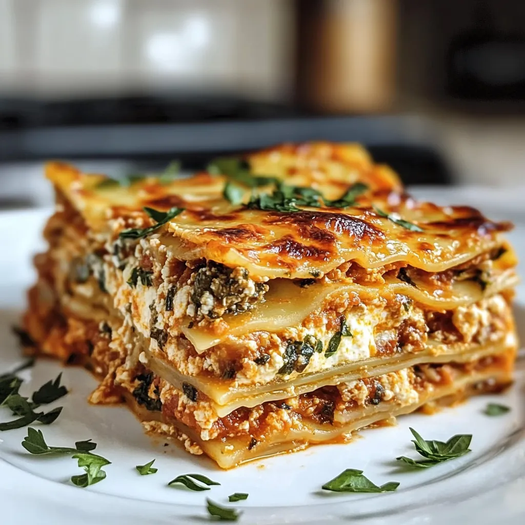 Ultimate Meatless Lasagna: Vegan, Gluten-Free