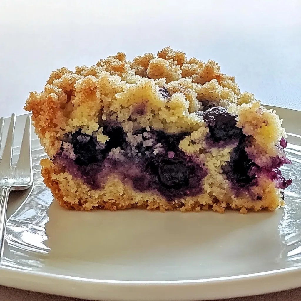 Gluten-Free Blueberry Crumb Cake