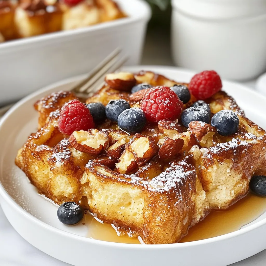 The BEST Gluten-Free French Toast Casserole