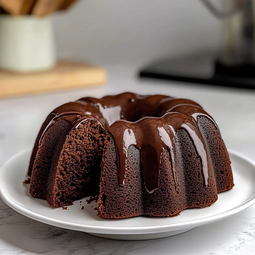 Gluten Free Chocolate Bundt Cake Recipe