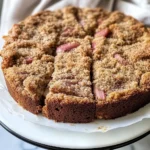 Gluten-Free Rhubarb Coffee Cake