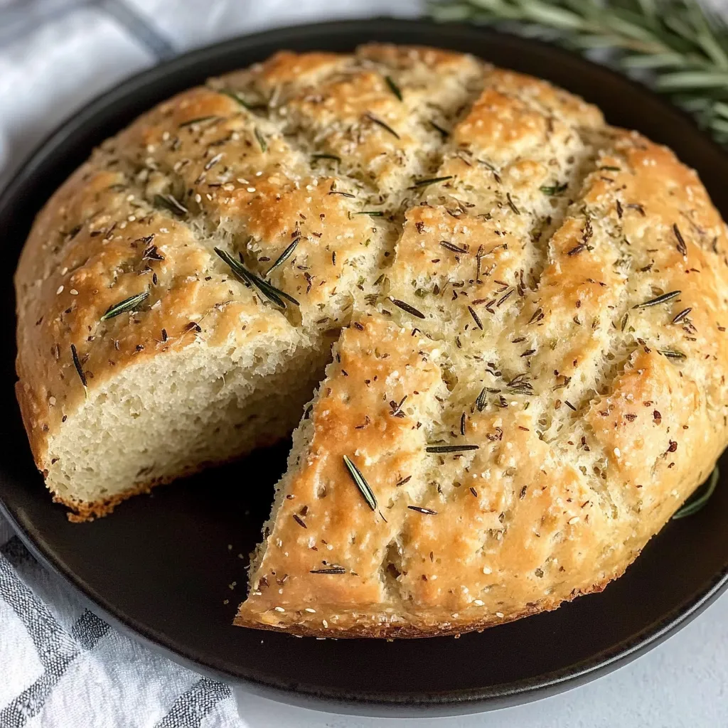 Fluffy Gluten-Free Rosemary Olive Oil Bread