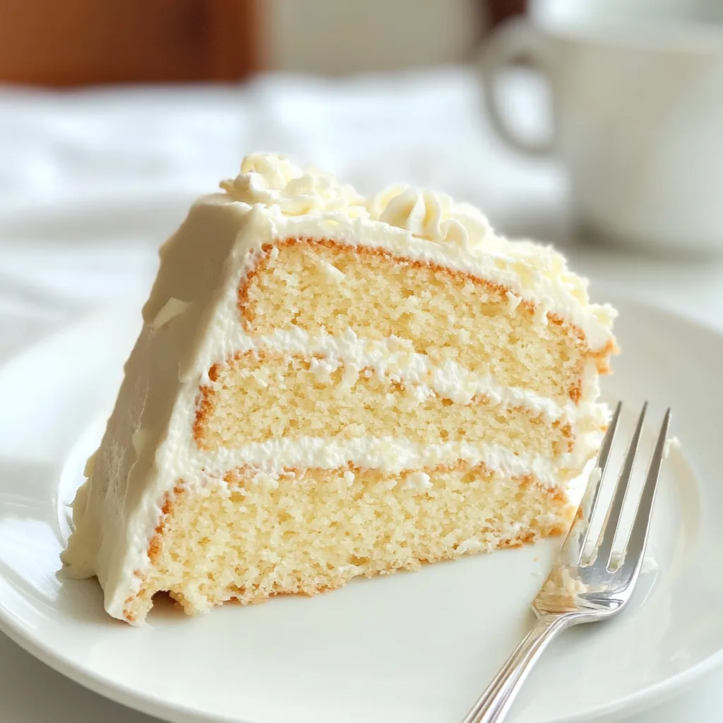 Gluten Free Vanilla Cake Recipe