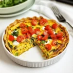 Gluten-Free Tortilla Quiche