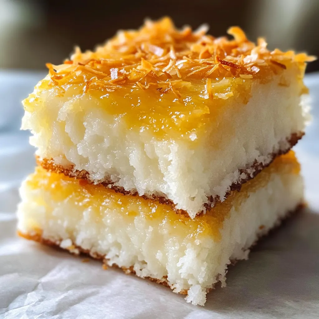 gluten free Indonesian Sticky Coconut Cake