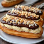 Gluten-Free Eclairs with Dairy-Free Pastry Cream