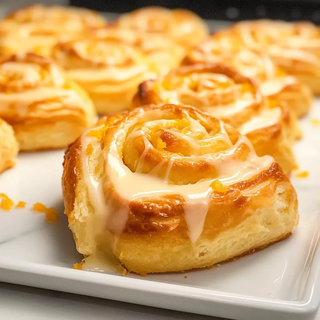 GLUTEN FREE ORANGE ROLLS