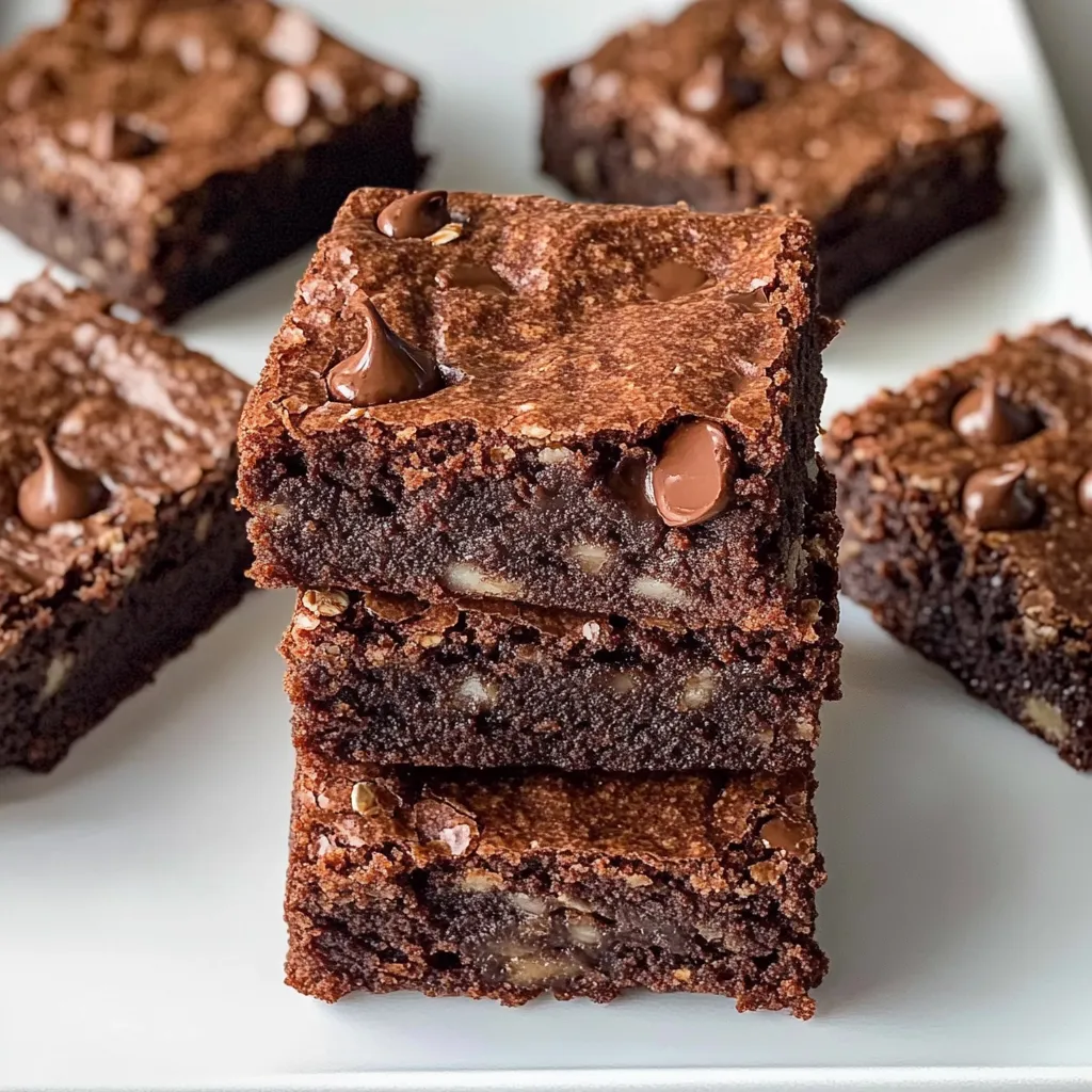 Oat Flour Brownies Recipe | Naturally Gluten Free Dessert Bars