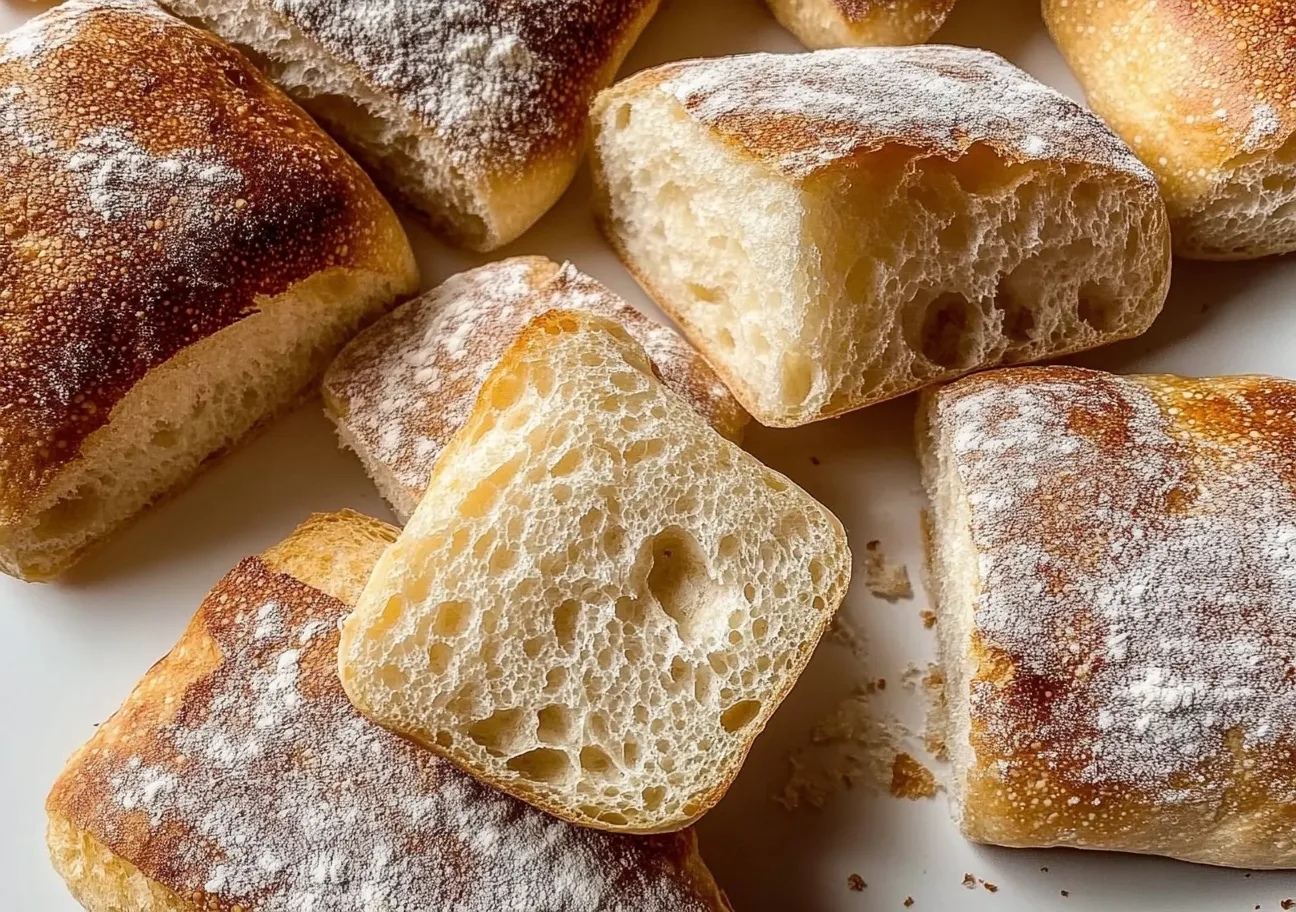 Gluten Free Ciabatta Rolls