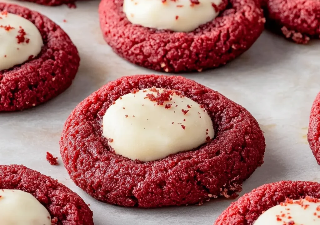 Gluten Free Red Velvet Cookies