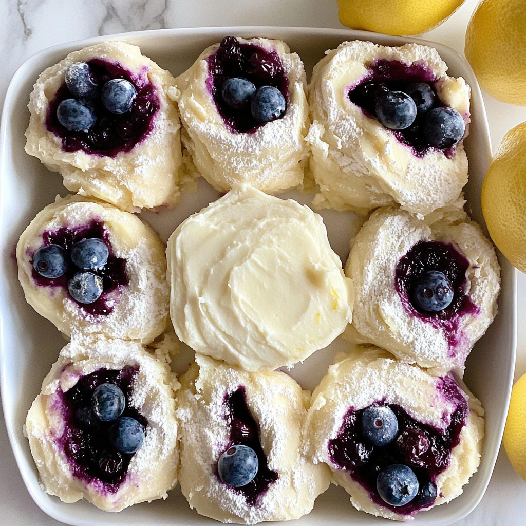 Gluten-Free Lemon Blueberry Sweet Rolls: A Spring Wake-Up Call for Your Taste Buds