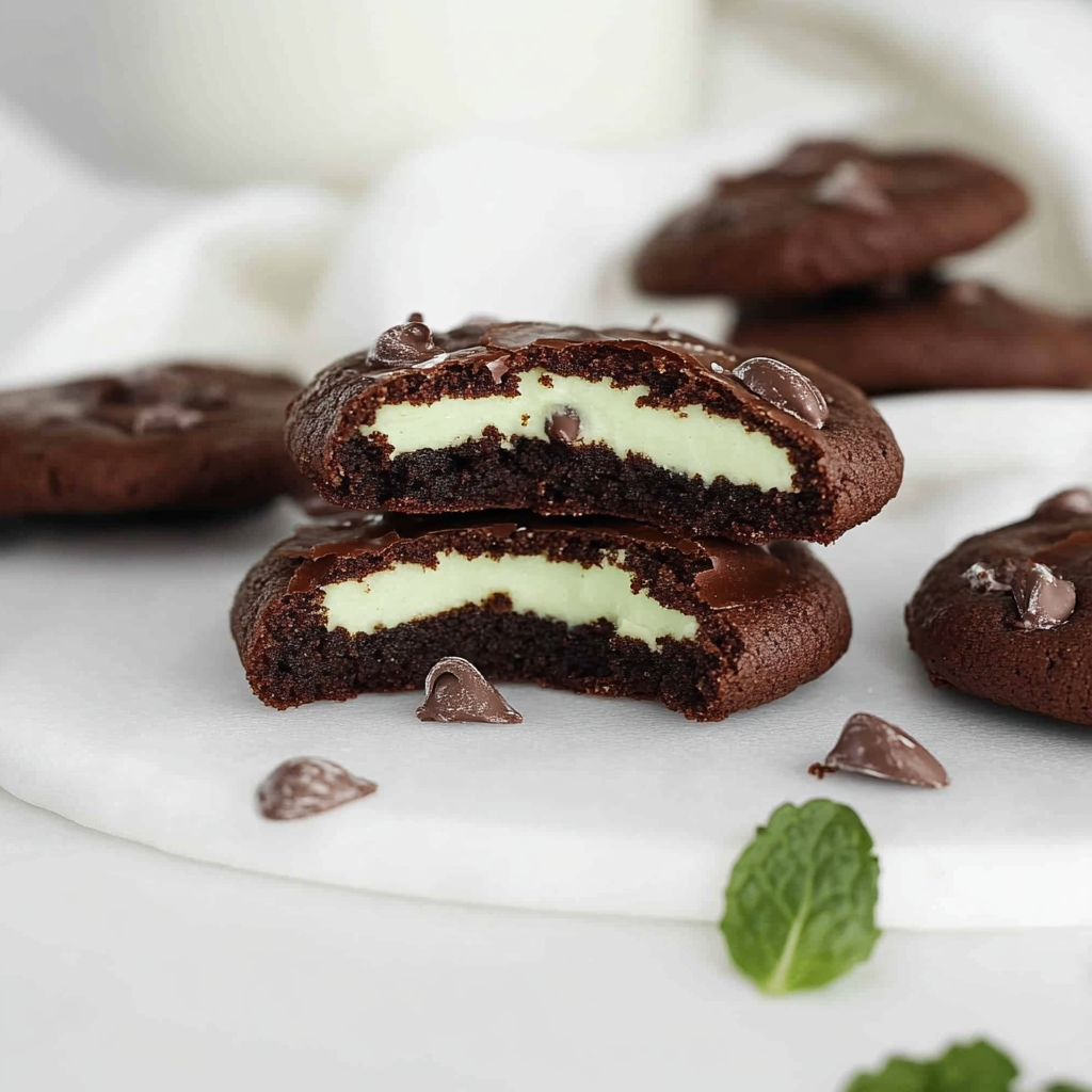 Gluten-Free Mint Brownie Cookies: A Decadent Treat for Any Occasion!