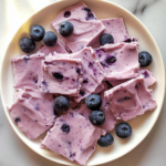 Easy Gluten-Free Blueberry Frozen Yogurt Bark: A Refreshing Treat