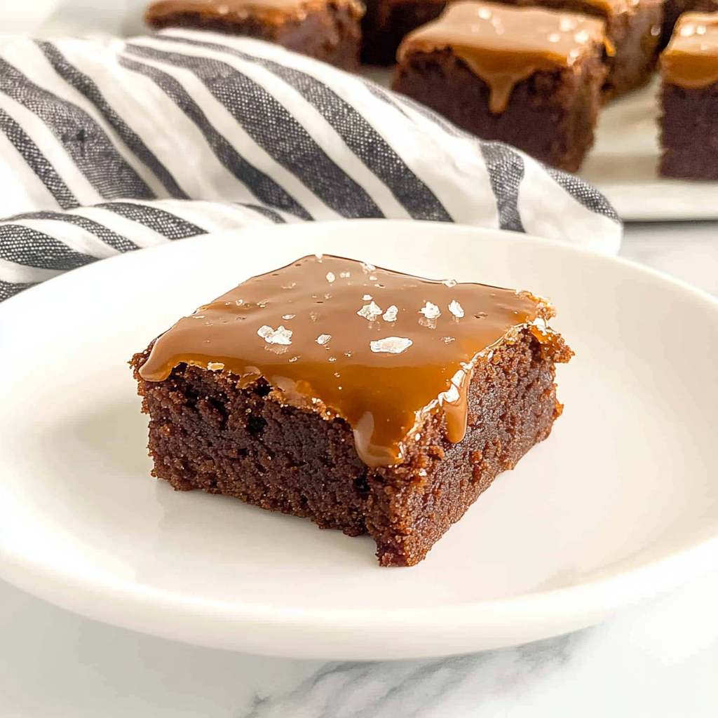 Irresistible Gluten-Free Salted Caramel Brownies: A Decadent Treat