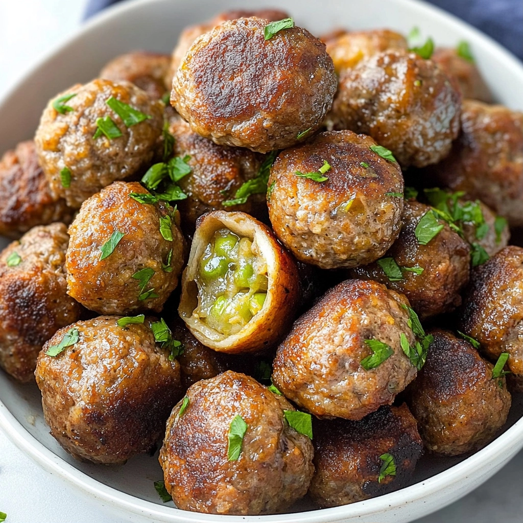 Juicy Gluten-Free Meatballs (Stuffed with Olives) – The Ultimate Family Dinner!