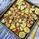 Easy Gluten-Free Lemon Chicken Sheet Pan Dinner