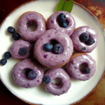 Gluten-Free Blueberry Donuts with Natural Blueberry Glaze: A Delightful Start to Your Day