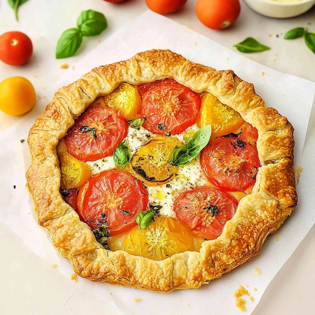 Easy & Delicious Gluten-Free Tomato Galette: A Crowd-Pleaser!