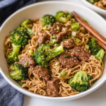 Easy Gluten-Free Beef and Broccoli Ramen Stir Fry