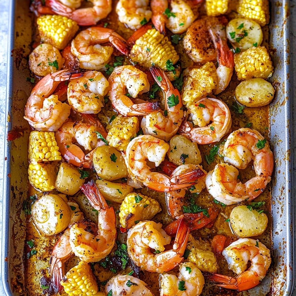 Sheet Pan Shrimp Boil: Easy & Delicious
