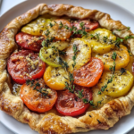Heirloom Tomato Galette: Rustic Summer Elegance
