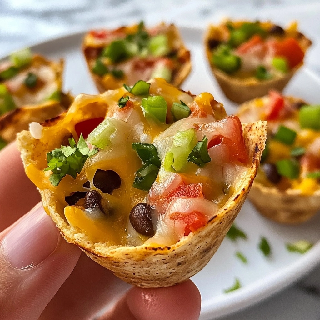 Gluten-Free Vegetarian Taco Cups