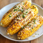 Parmesan Grilled Corn on the Cob Recipe