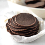 Gluten Free Chocolate Wafer Cookies