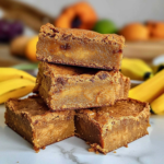 Gluten Free Blonde Chocolate Brownies