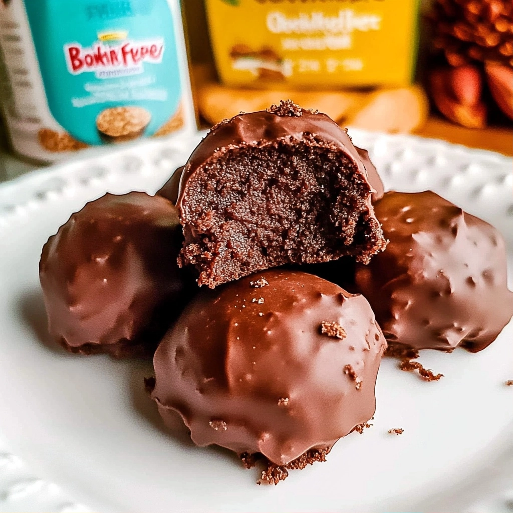 Gluten-free Brownie Batter Bites Recipe