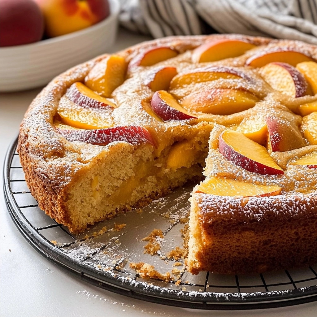 Gluten Free Peach Cake: A Moist Summer Dessert Recipe
